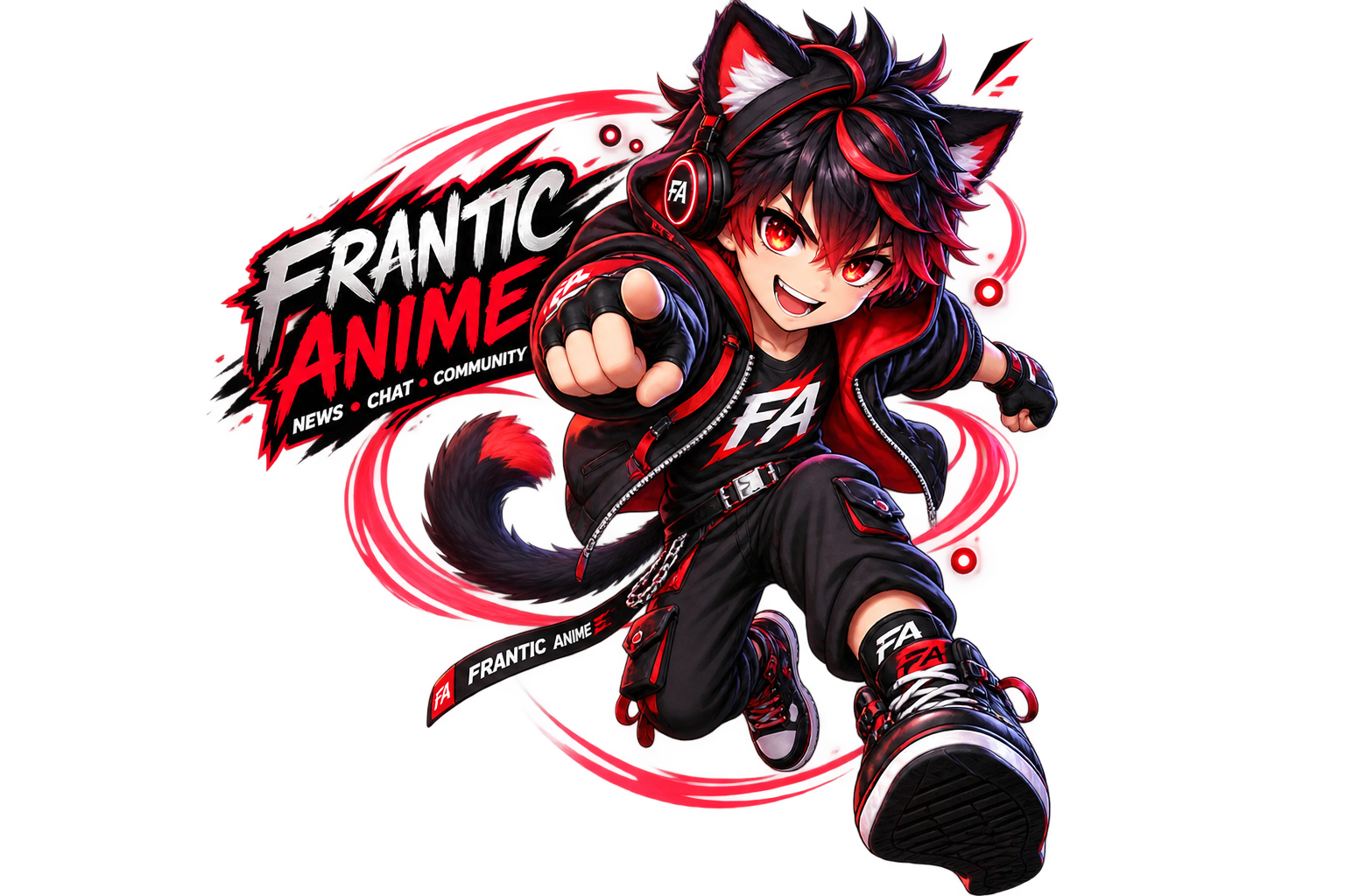Frantic Anime character